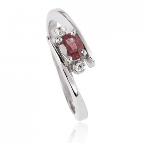 Bague saphir rubis