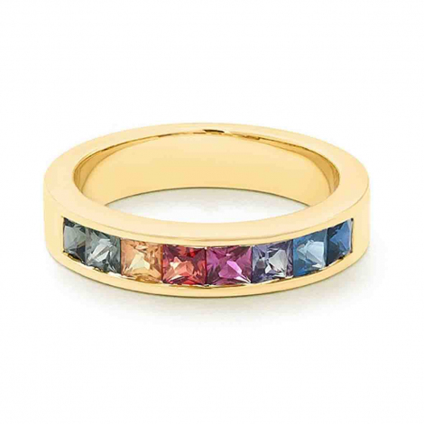 Bague Saphirs Rainbow