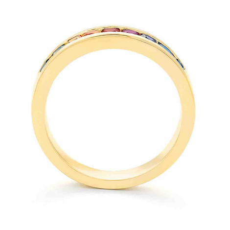 Bague Saphirs Rainbow