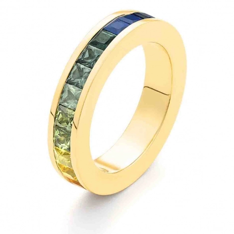 Bague Saphirs Rainbow - Tour Complet