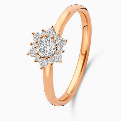  Bague solitaire Bloom - 0.30 ct Diamant de Laboratoire