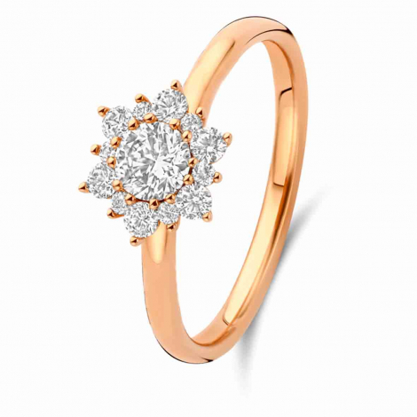 Bague solitaire Bloom -  0.40 ct