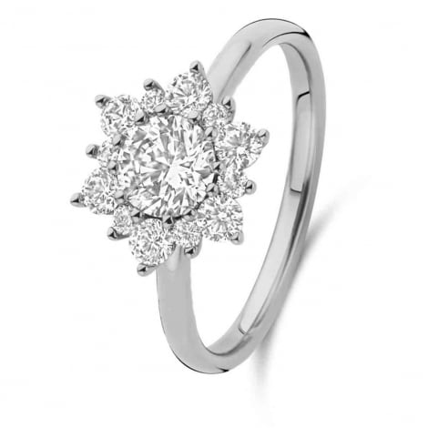 Bague solitaire Bloom 0.70 ct