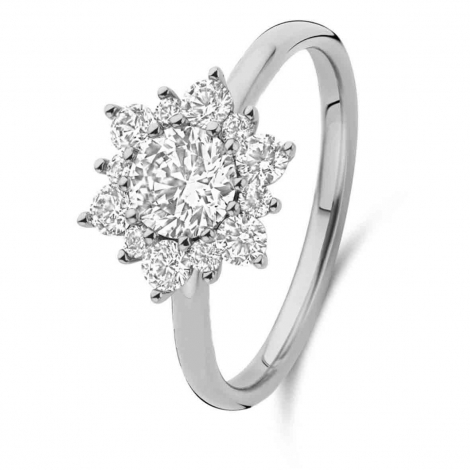 Bague solitaire Bloom 0.70 ct Diamant de Laboratoire