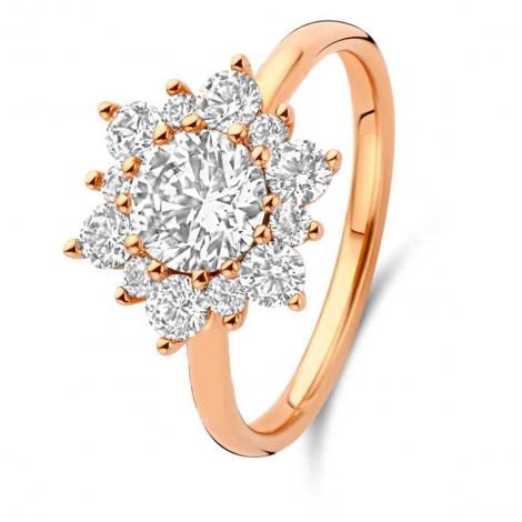 Bague solitaire Bloom - 1 ct