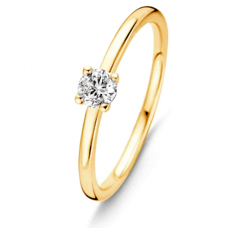 Bague Solitaire Chaton 0.29 ct