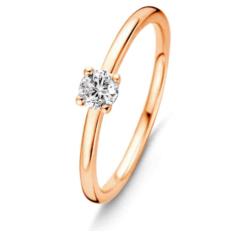 Bague Solitaire Chaton 0.29 ct