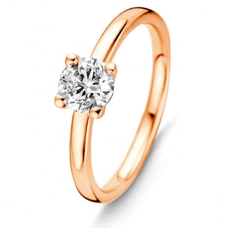 Bague Solitaire Chaton 1 ct