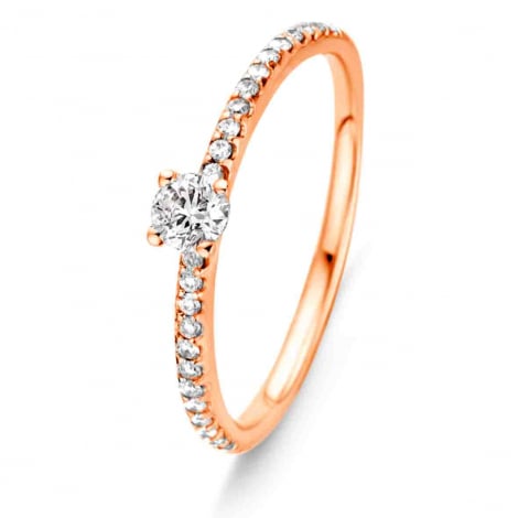 Bague solitaire Chaton Beyond - 0.08 ct