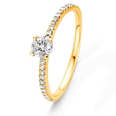 Bague solitaire chaton Beyond -  0.18 ct  - Diamant de Laboratoire