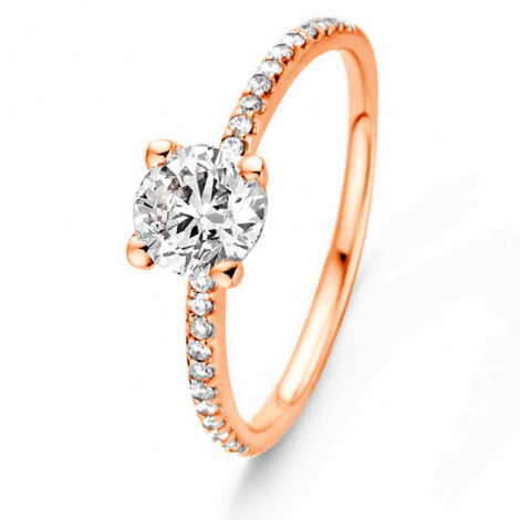 Bague solitaire Chaton beyond - 0.50 ct
