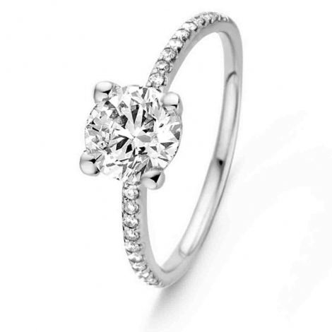 Bague solitaire Chaton beyond - 0.70 ct