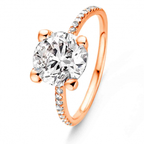 Bague solitaire Chaton Beyond 1.5 ct