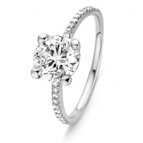 Bague solitaire Chaton Beyond - 1 ct