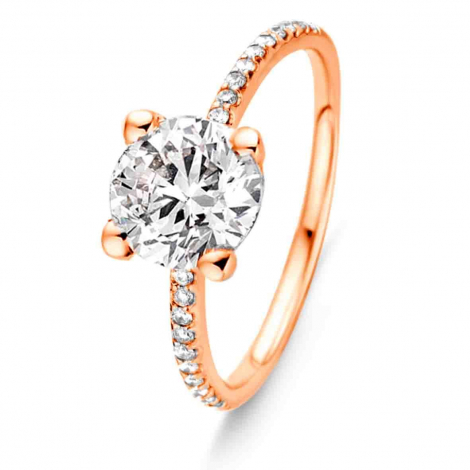 Bague solitaire Chaton Beyond - 1 ct - Diamant de Laboratoire