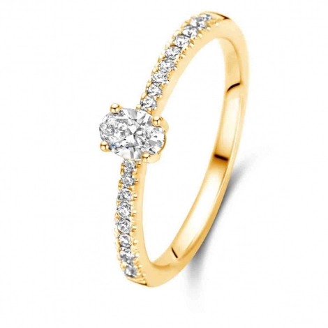 Bague solitaire Classic 0.30 ct Diamant de Laboratoire