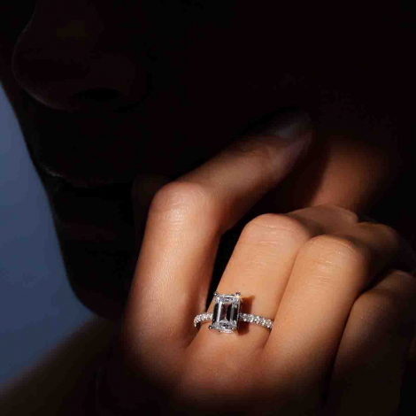 Bague solitaire Classic Beyond 0.5 ct