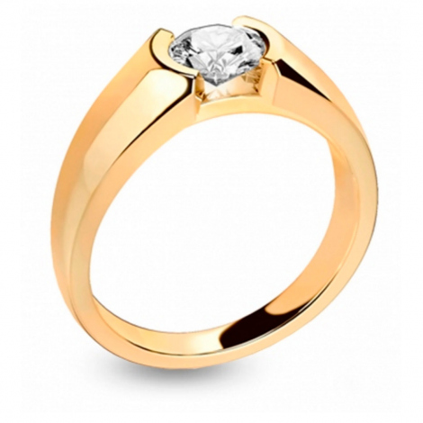 Bague solitaire diamant