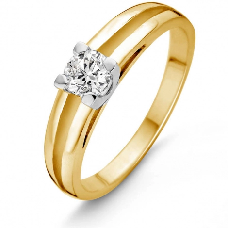 Bague solitaire Diamant