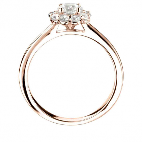 Bague solitaire - Diamant cre en Laboratoire