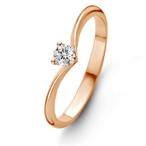 Bague Solitaire Embrace 0.25 ct
