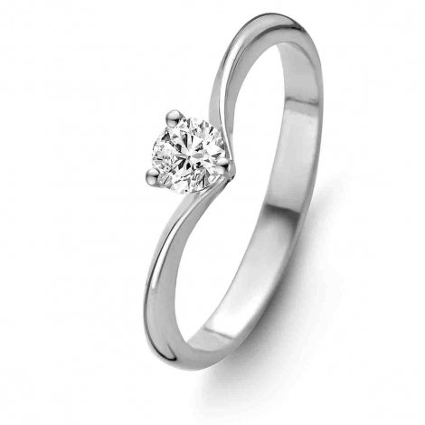 Bague Solitaire Embrace 0.40 ct