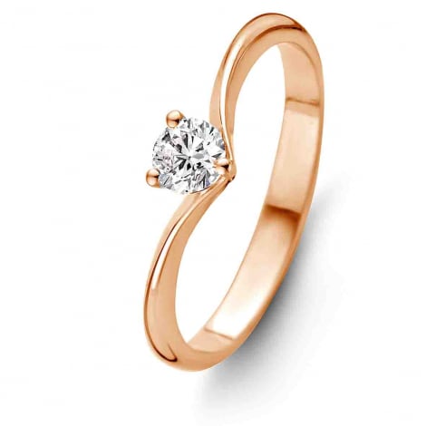 Bague Solitaire Embrace 0.40 ct