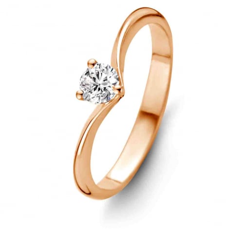 Bague Solitaire Embrace 0.50 ct