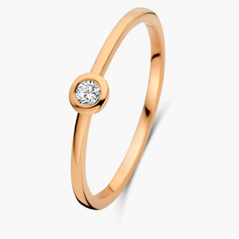 Bague solitaire Eternal 0.09CT