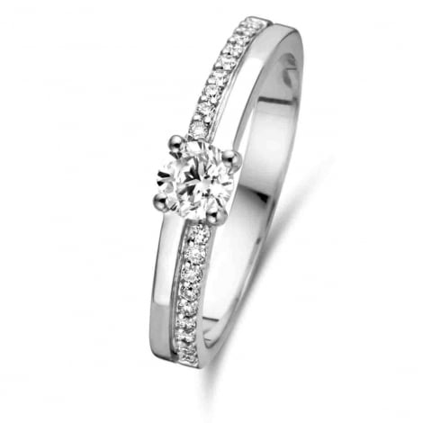 Bague solitaire Resonance 0.3 ct