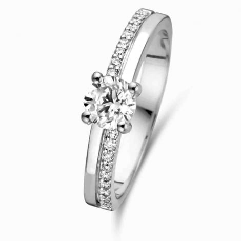 Bague solitaire Resonance 0.5 ct