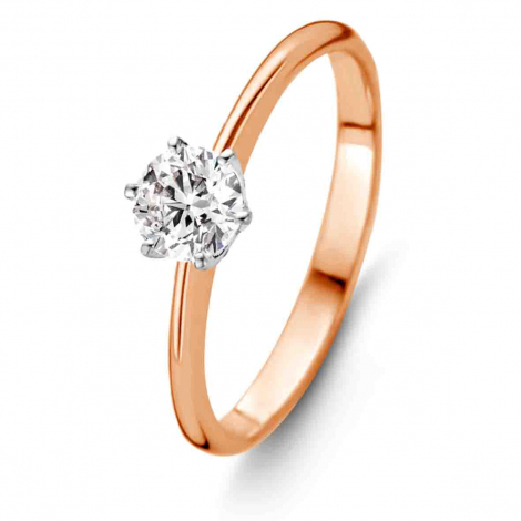 Bague solitaire signature - 0.50 carat