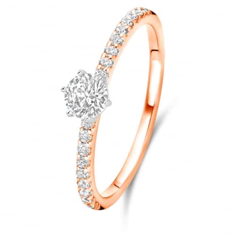 Bague solitaire Signature Beyond - 0.30 ct
