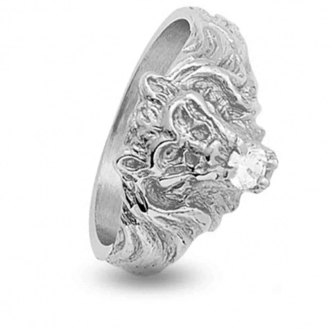 Bague Tte de Lion Lucas Lucor