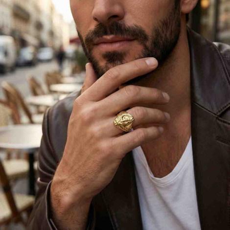 Bague T�te Touareg Lucas Lucor