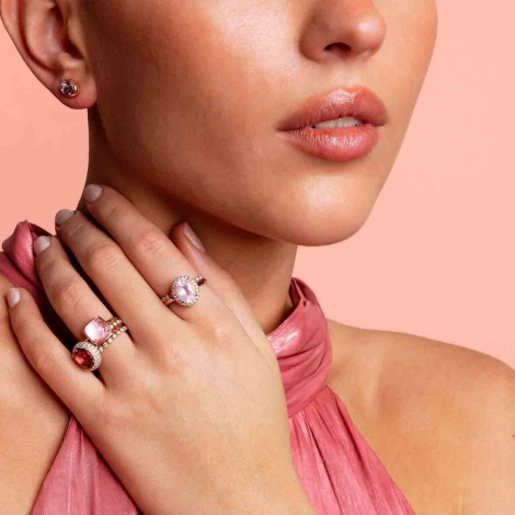 Bague Tourmaline Rose - One More