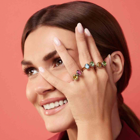 Bague Tourmaline Rose - One More