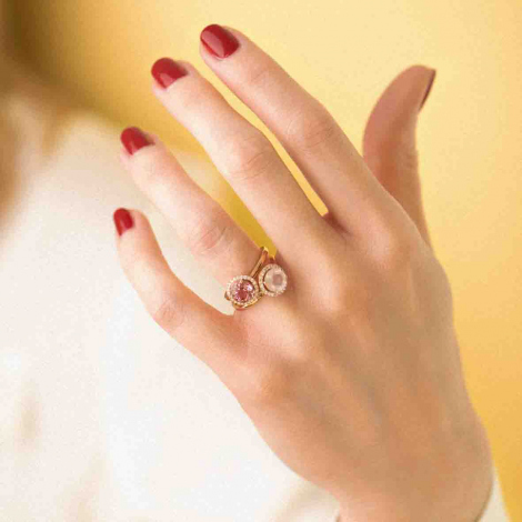 Bague Tourmaline Verte One More - Etna