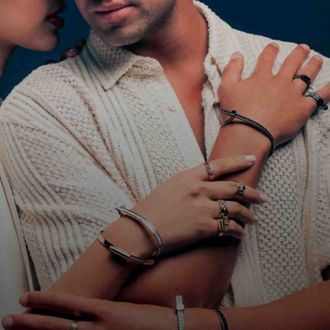Bague Unknow Bind Me - Or Rose
