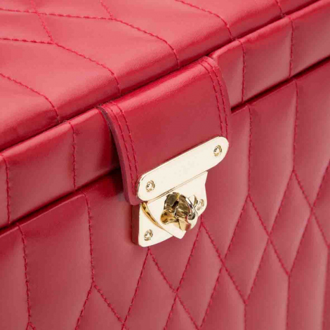 Bote  Bijoux de Voyage Wolf 1834 - Caroline XLarge Jewelry Case- Rouge