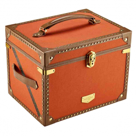 Bote  Bijoux de Voyage Wolf 1834 - Ida Trunk Jewellery Box - Orange