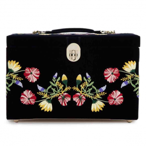 Bote  Bijoux de Voyage Wolf 1834 - Zoe Large Jewelry Box - Indigo