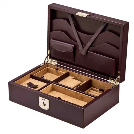 Bote  Bijoux et Montres Wolf 1834 - Philipp Watch and Jewellery Lifestyle Box - Chestnut