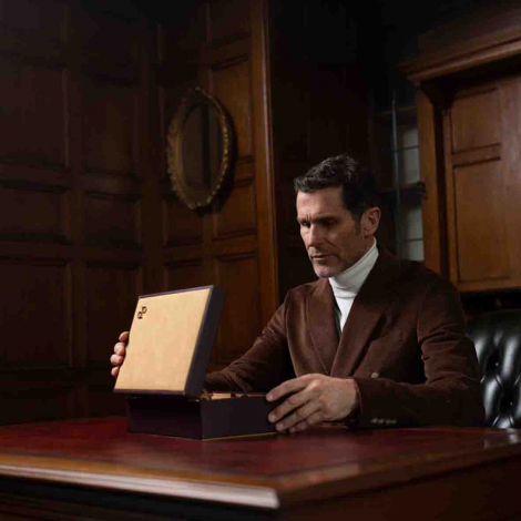 Bote  Bijoux et Montres Wolf 1834 - Philipp Watch and Jewellery Lifestyle Box - Chestnut