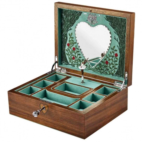 Bote  Bijoux Musical Wolf 1834 - Ballet Musical Jewellery Box 