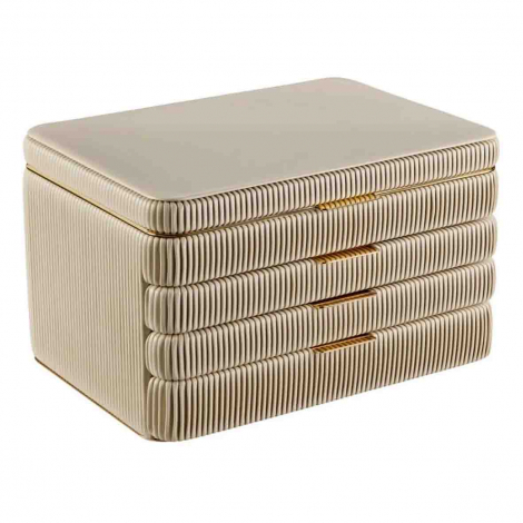 Boîte à Bijoux Wolf 1834 - Bella Armoire Jewelry Box - Bone