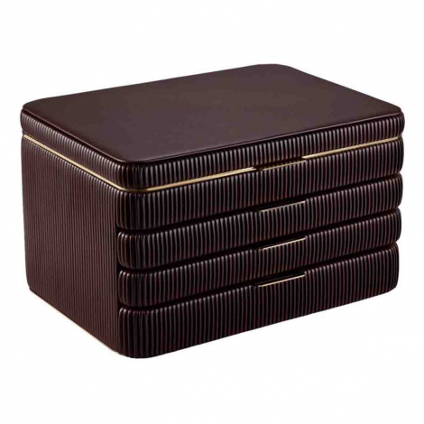 Boîte à Bijoux Wolf 1834 - Bella Armoire Jewelry Box - Bordeaux