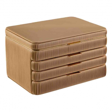 Boîte à Bijoux Wolf 1834 - Bella Armoire Jewelry Box - Mocha