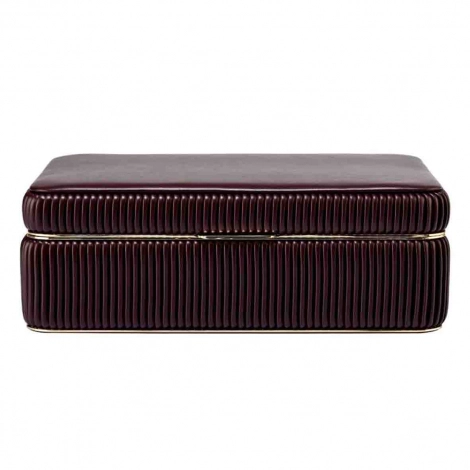 Bote  Bijoux Wolf 1834 - Bella Medium Jewellery Box - Bordeaux