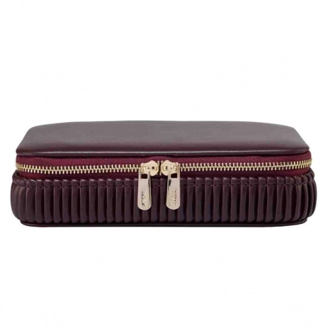 Bote  Bijoux Wolf 1834 - Bella Zip Case- Bordeaux
